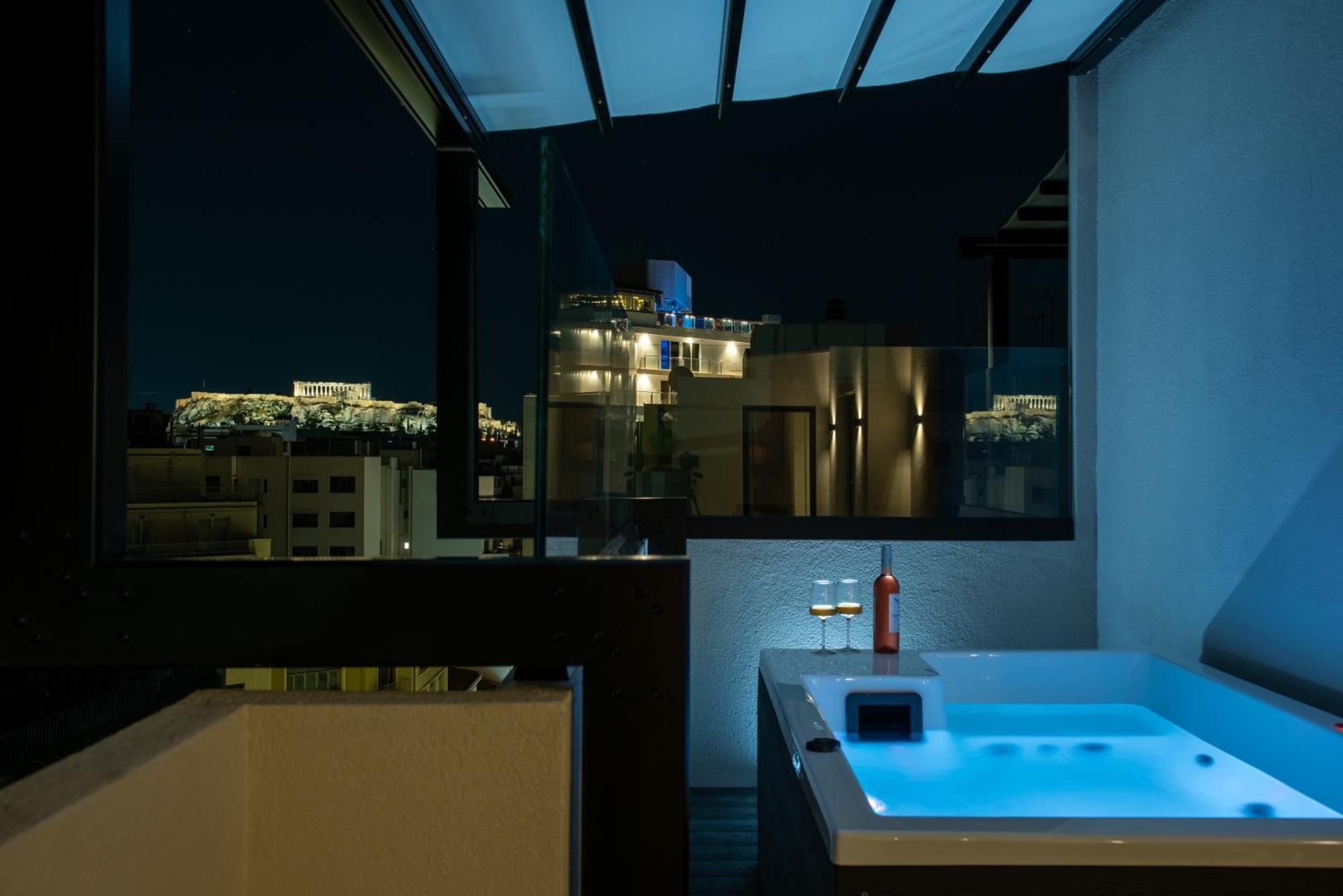 Apartamento Geraniou Boutique Spot Atenas Exterior foto