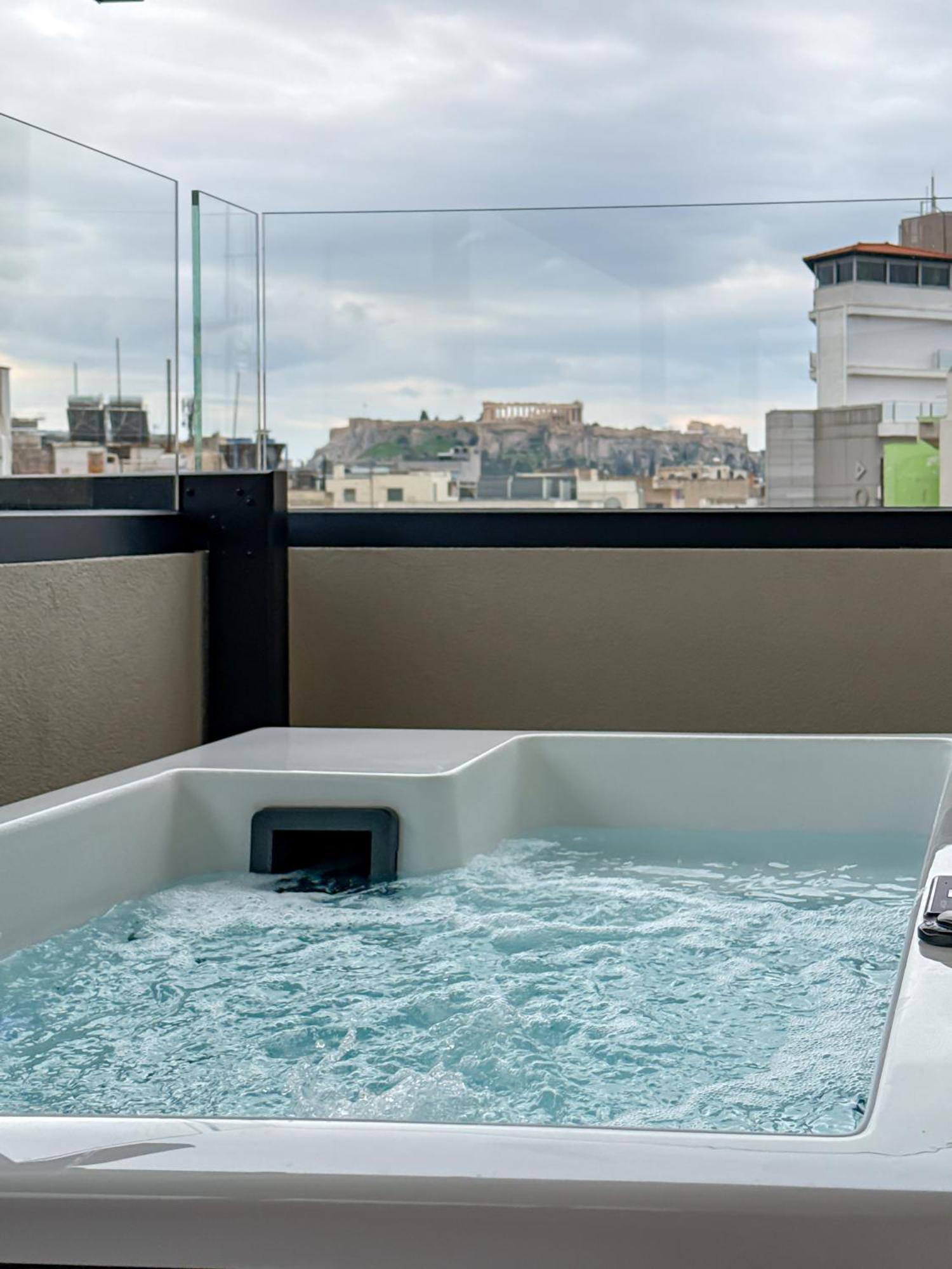 Apartamento Geraniou Boutique Spot Atenas Exterior foto